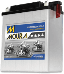 Bateria para Motos Moura AGM/VRLA